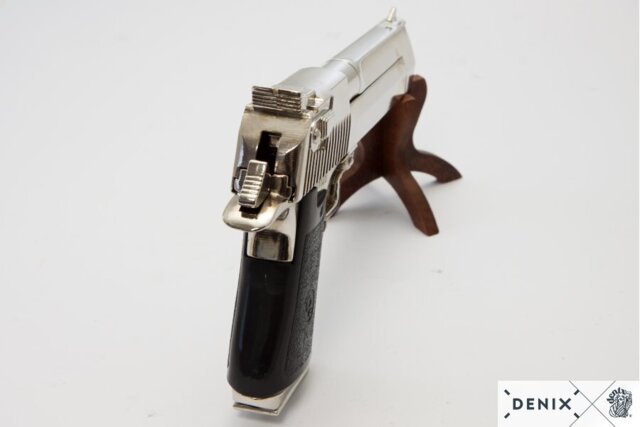 Denix, Replika Desert Eagle Pistol, Nikkel, Usa / Israel