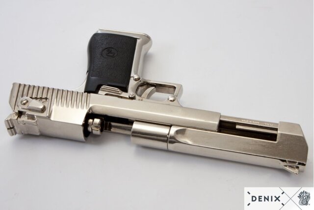 Denix, Replika Desert Eagle Pistol, Nikkel, Usa / Israel