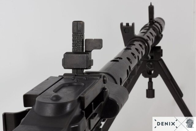 Denix, Replika MG 34 Maskinpistol, Sort, Tyskland 1934