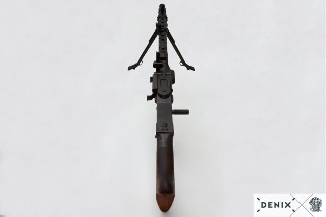 Denix, Replika MG 34 Maskinpistol, Sort, Tyskland 1934