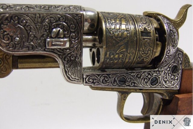 Denix, Replika Colt Navy Revolver, USA 1851