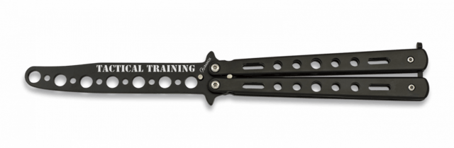 Butterfly Kniv Til Træning - Sort