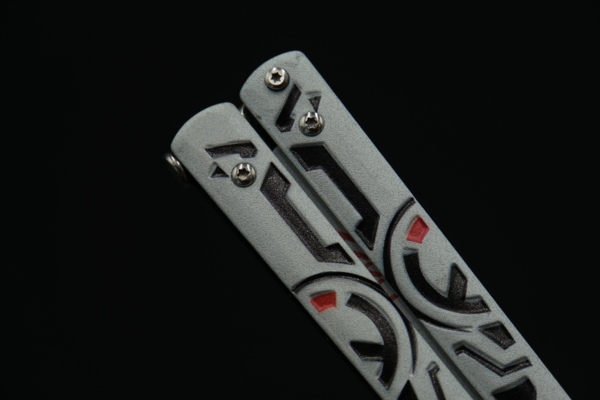 Albainox, Butterfly Kniv Til Træning - 3DSteel - Skæfte