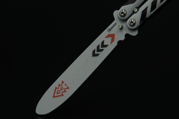 Albainox, Butterfly Kniv Til Træning - 3DSteel - Klinge