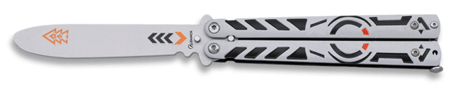Albainox, Butterfly Kniv Til Træning - 3DSteel