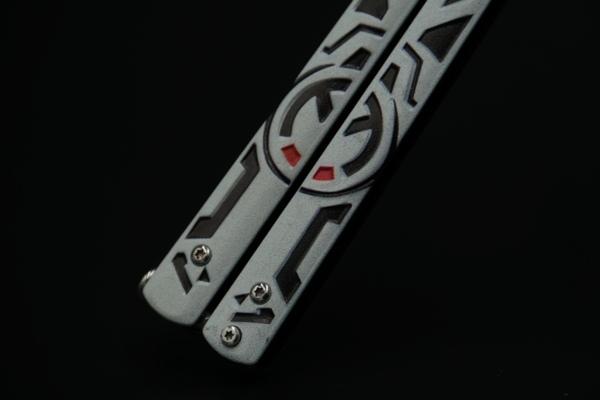 Albainox, Butterfly Kniv Til Træning - 3DSteel - Skæfte
