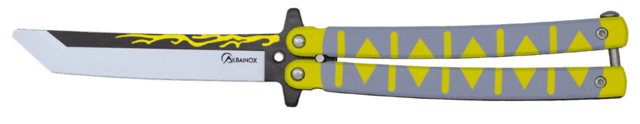 Albainox, Butterfly Kniv Til Træning - Ornated Steel