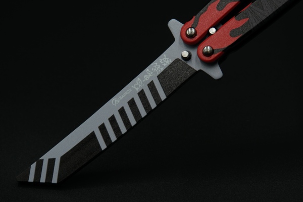 Albainox, Butterfly Kniv Til Træning - Firesteel - Klinge