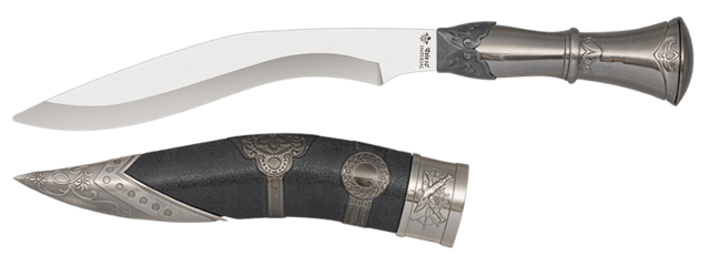 Tole10, Dekorativ Ornamental Kukri Kniv, Lille