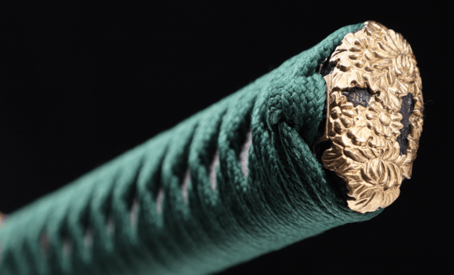 WKC, Lotus Katana, Differential Hærdet Damaskus - Kashira