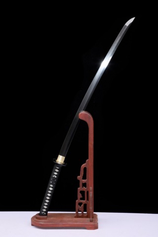 WKC, Practical Yuga Katana, Nohi (Uden Blodrille) - Sværd På Gulvstander