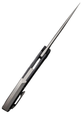 We Knife, Speedliner Foldekniv, Twill Carbon Fiber - Kniv Ryg