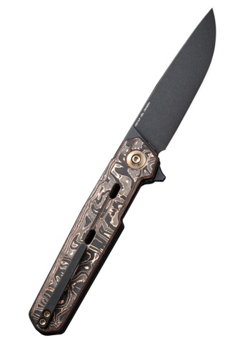 We Knife, Navo Foldekniv, Kobber Foil CF - Højre Side - Bælteclips