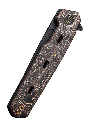 We Knife, Navo Foldekniv, Kobber Foil CF - Lukket Venstre Side