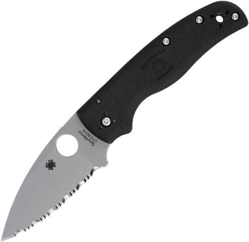 Spyderco, Shaman Foldekniv, Letvægt, Savtakket