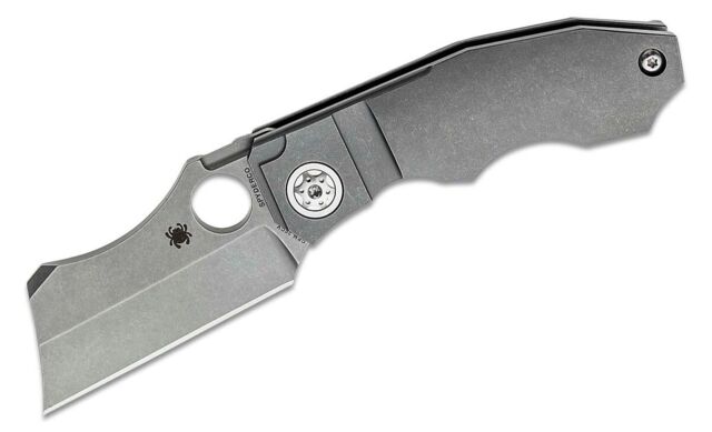Spyderco, Stovepipe Foldekniv, Titanium