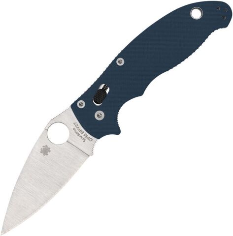 Spyderco, Manix 2 Foldekniv, Kobolt Blå