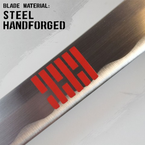 Storm Shadow Katana og Wakizashi, GI Joe, Håndsmedet - Klinge