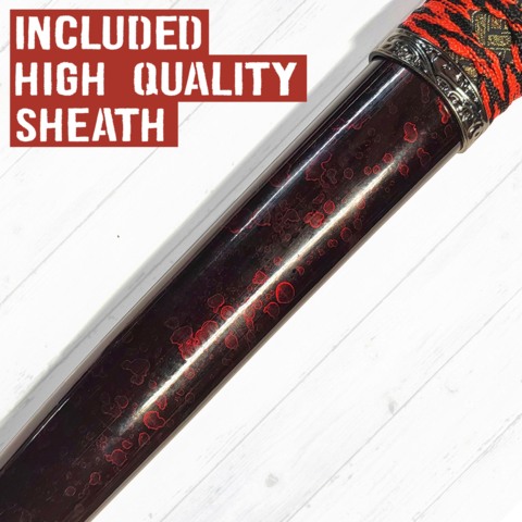 S&M, Dragon Samuraisværd Sæt, Diasho - Saya