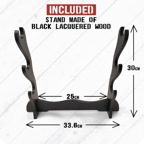 S&M, Dragon Samuraisværd Sæt, Diasho - Stander