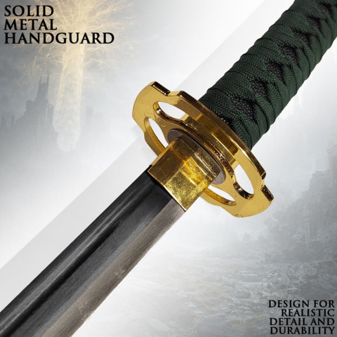S&M, Nagakiba Katana, Yura's Sværd, Elden Ring - Tsuba - Habaki