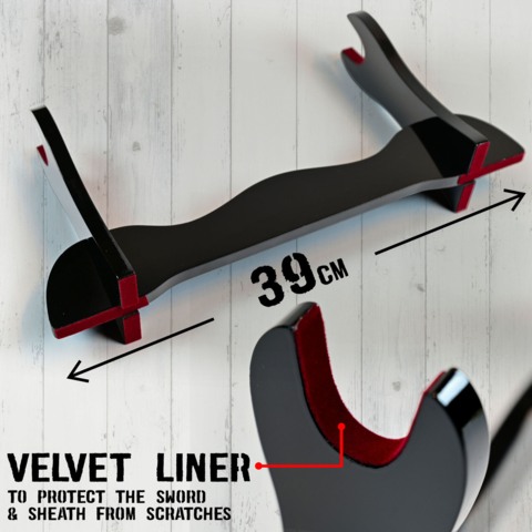 S&M, Katana Med Komplet Kit - Stander