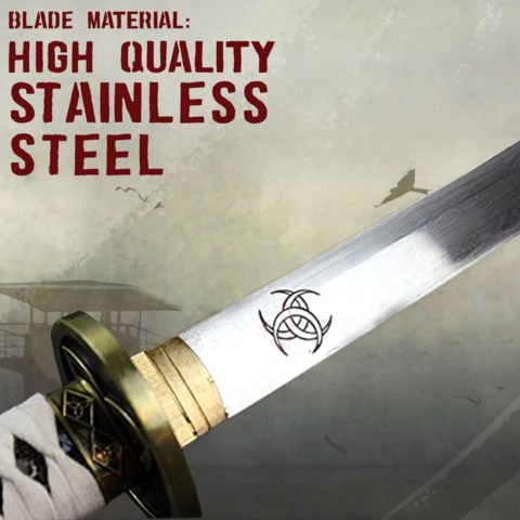 S&M, Michonne's Katana, The Walking Dead, Håndsmedet - Klinge