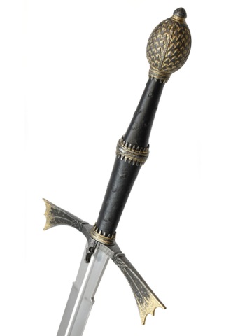 Valyrian Steel, GoT, Daemon Targaryen's Sværd Dark Sister - Pommel