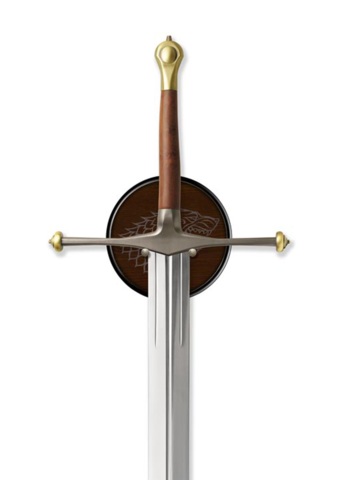 Valyrian Steel, GoT, Eddard Stark's Sværd Ice - Vægbeslag