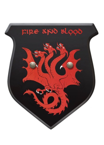 Valyrian Steel, GoT, Blackfyre, Book Edition - Vægbeslag