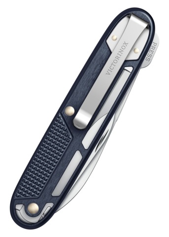 Victorinox, Synergy Alox, 93mm, Mørkblå, 9 Funktioner - Bælteclips