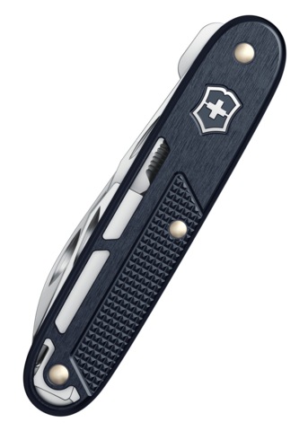 Victorinox, Synergy Alox, 93mm, Mørkblå, 9 Funktioner - Lukket