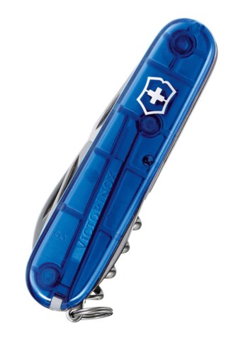Victorinox, Spartan, Medium, Blå Transparent - Lukket