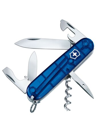 Victorinox, Spartan, Medium, Blå Transparent