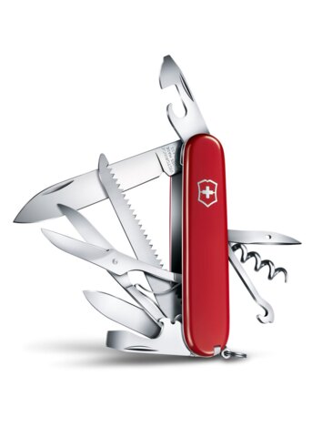 Victorinox, Huntsman Schweizerkniv, Medium, Rød