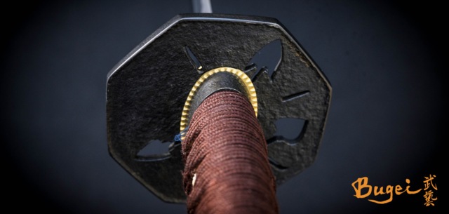 Bugei, Armorer's Katana, 72.39 cm Klinge, 27.94 cm Greb - Tsuba