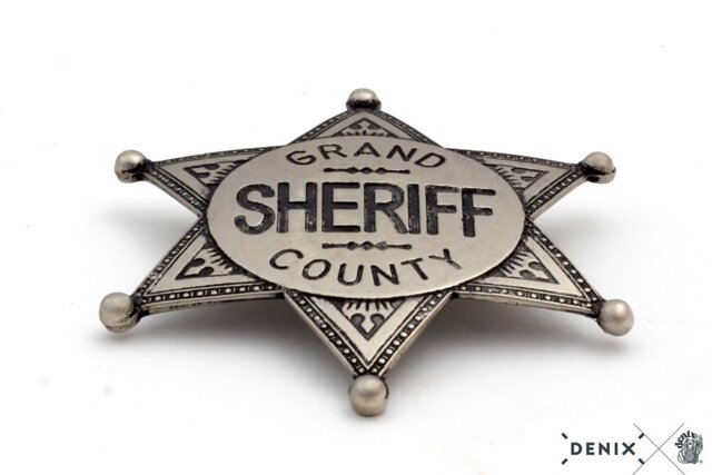 Denix Sheriffstjerne, Grand County, Nikkel