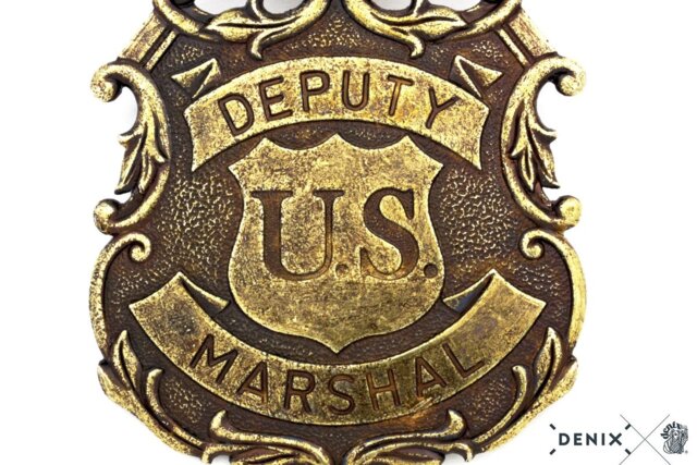 Denix, US Deputy Marshal Stjerne Badge, Med Ørn