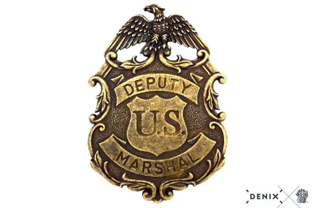 Denix, US Deputy Marshal Stjerne Badge, Med Ørn