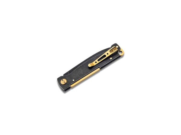 Böker Plus Atlas Black Stonewash Copper Foldekniv - Lukket