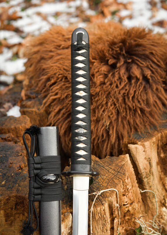 Dragon King Hana Katana - Tsuka og Sageo