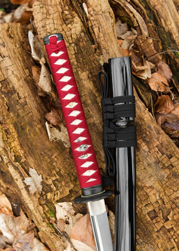 Dragon King Spring Sakura Katana Forged - Tsuka