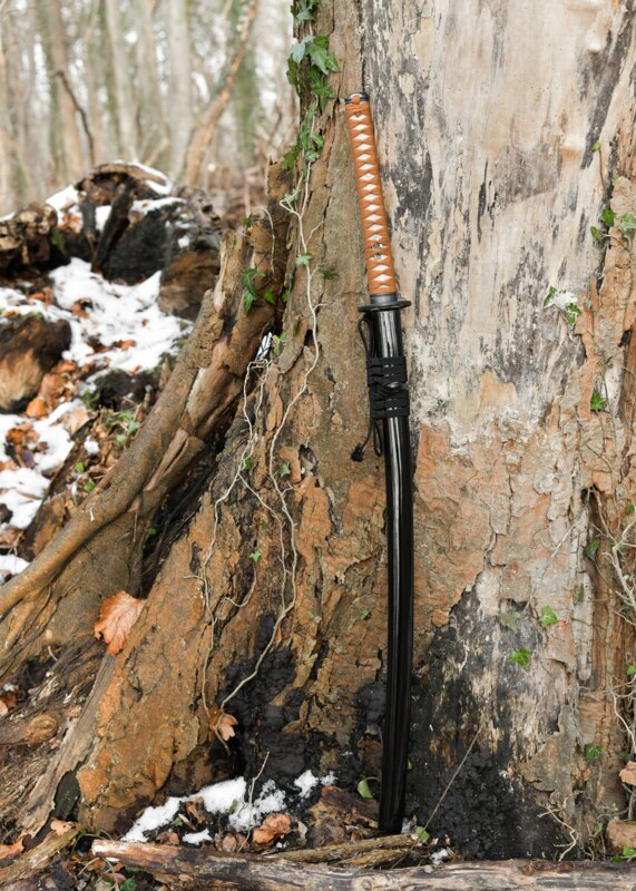 Dragon King Autumn Leaf Katana Forged