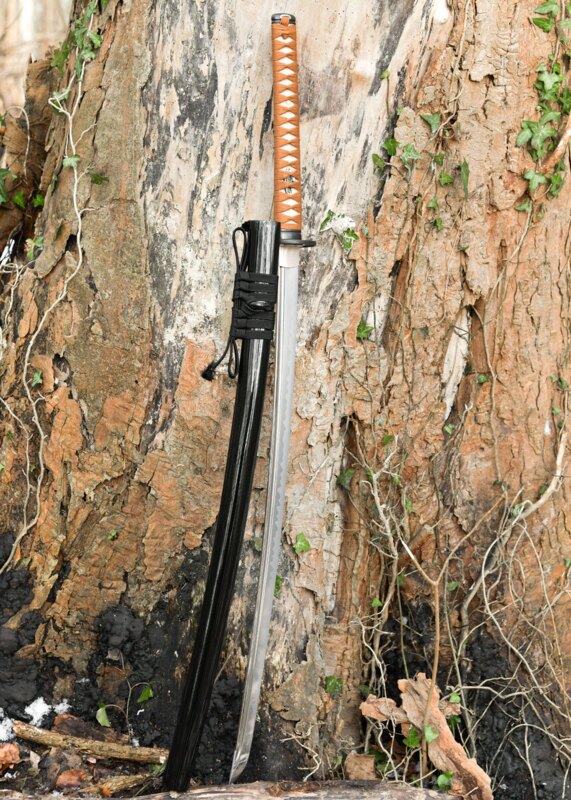Dragon King Autumn Leaf Katana Forged