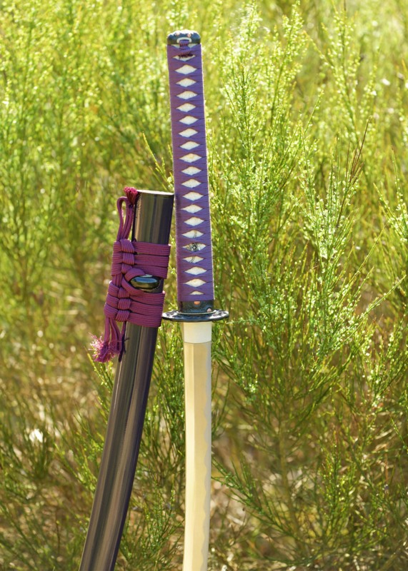 Dragon King Lotus Seed Katana - Tsuka