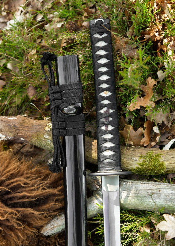 Dragon King Yanone Katana - Tsuka og Sageo