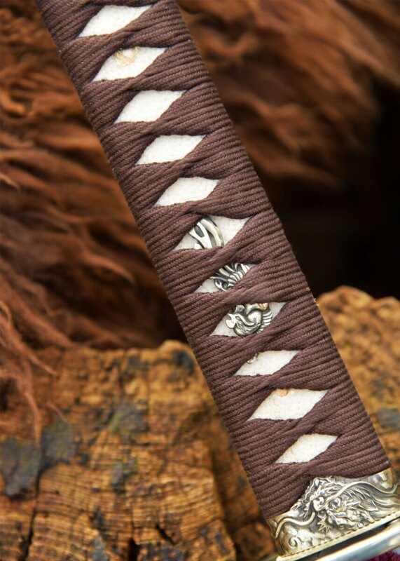 Dragon King Tatsumaki Katana - Menuki