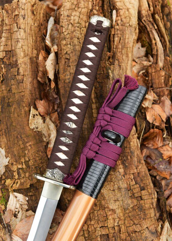 Dragon King Tatsumaki Katana - Tsuka og sageo