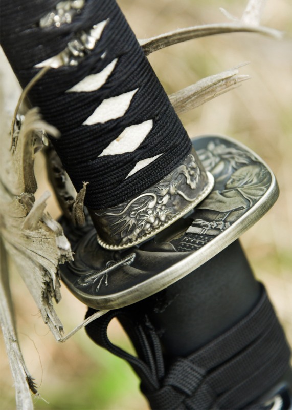 Dragon King Kawanakajima Katana - Tsuba