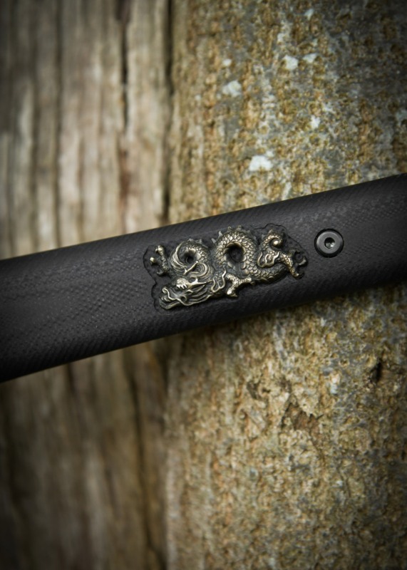 Dragon King Modern Wakizashi Bo-Hi - Menuki
